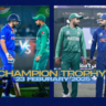 champions trophy 2025 schedule