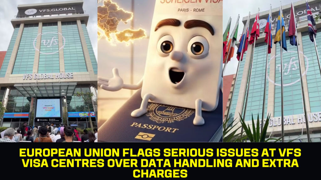 European Union Flags Serious Issues at VFS Visa Centres Over Data Handling and Extra Charges