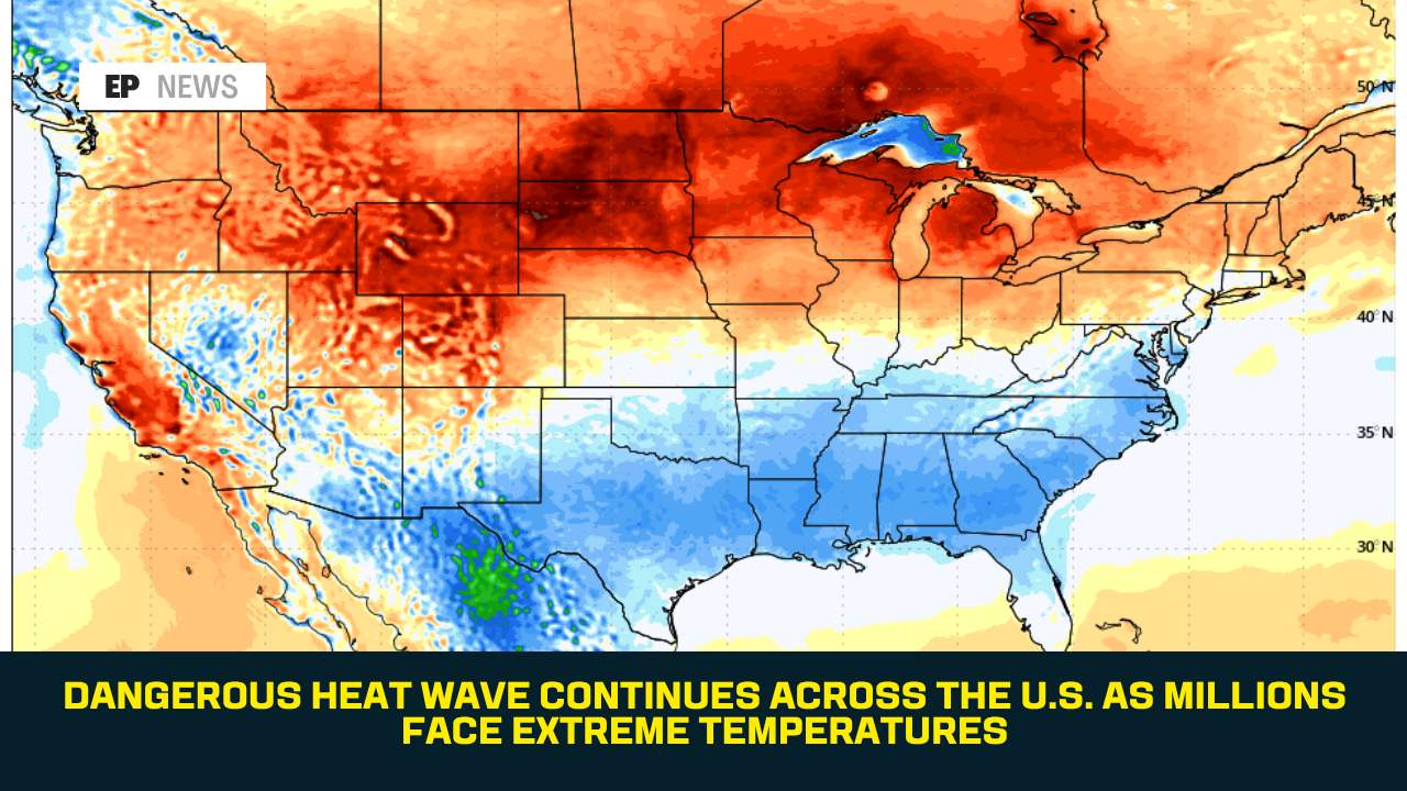US heat wave July 2026