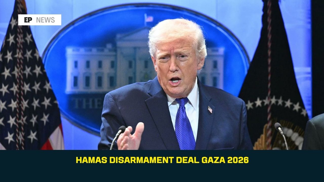 Hamas disarmament deal Gaza 2026