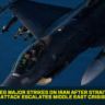 U.S. strikes Iran July 12 2026