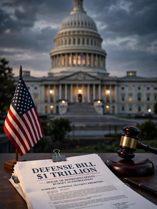 U.S. House Approves $1 Trillion Defense Bill