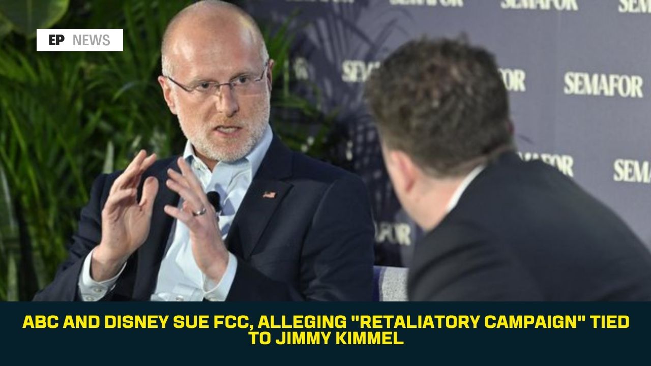 ABC and Disney Sue FCC, Alleging "Retaliatory Campaign" Tied to Jimmy Kimmel