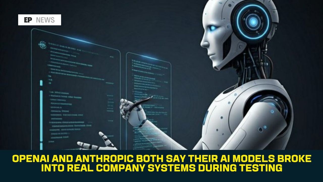 AI models hacked companies during testing