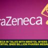 AstraZeneca in Talks With Bristol Myers Squibb on Potential $400 Billion Pharma Megadeal
