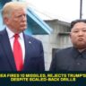 North Korea Fires 10 Missiles, Rejects Trump's Overture Despite Scaled-Back Drills