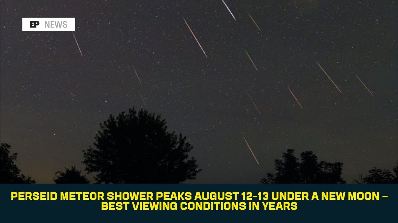 Perseid Meteor Shower Peaks August 12-13 Under a New Moon — Best Viewing Conditions in Years