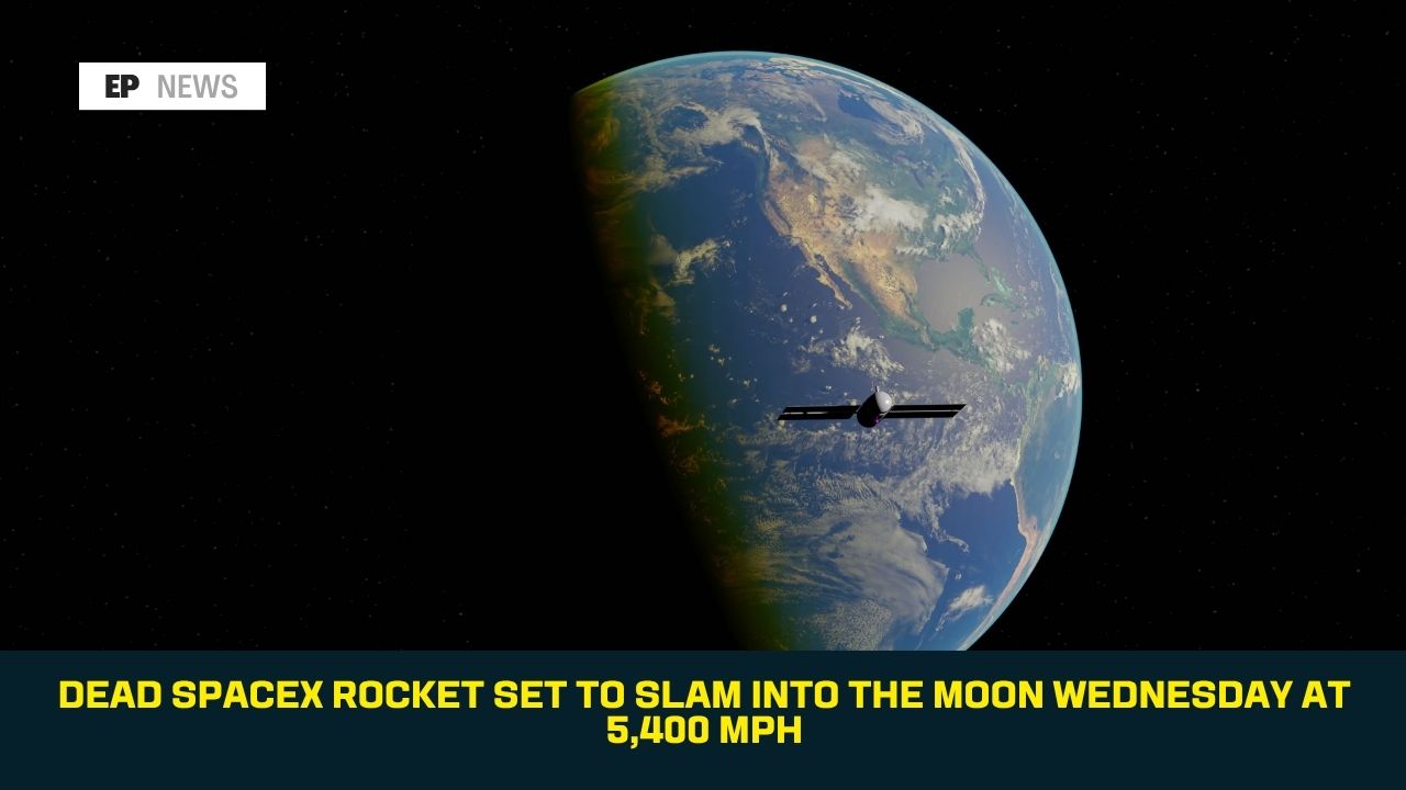 Dead SpaceX Rocket Set to Slam Into the Moon Wednesday at 5,400 MPH