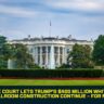 Supreme Court Lets Trump's $400 Million White House Ballroom Construction Continue — For Now