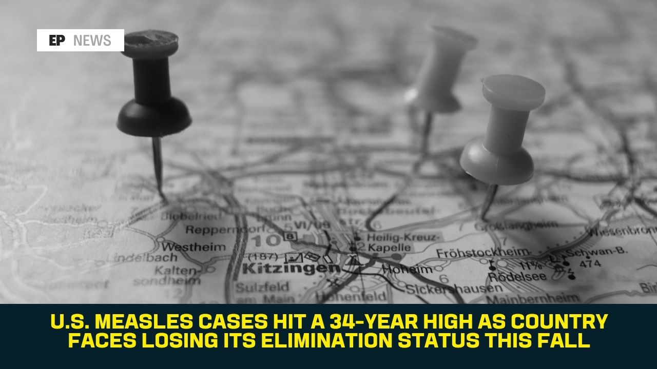 US measles elimination status 2026