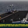 Democrats Demand Answers as USS Abraham Lincoln Nears 9 Months at Sea Amid Morale Concerns