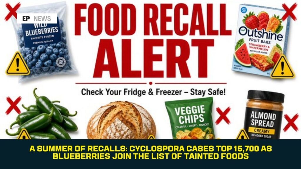 A Summer of Recalls: Cyclospora Cases Top 15,700 as Blueberries Join the List of Tainted Foods