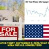 Mortgage Rates Today, September 3, 2026: What Rising Rates Mean for U.S. Homebuyers