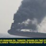 US Destroys Iranian Oil Tanker, Disables Two Others; Iran Declares "Proportionate Responses" Over