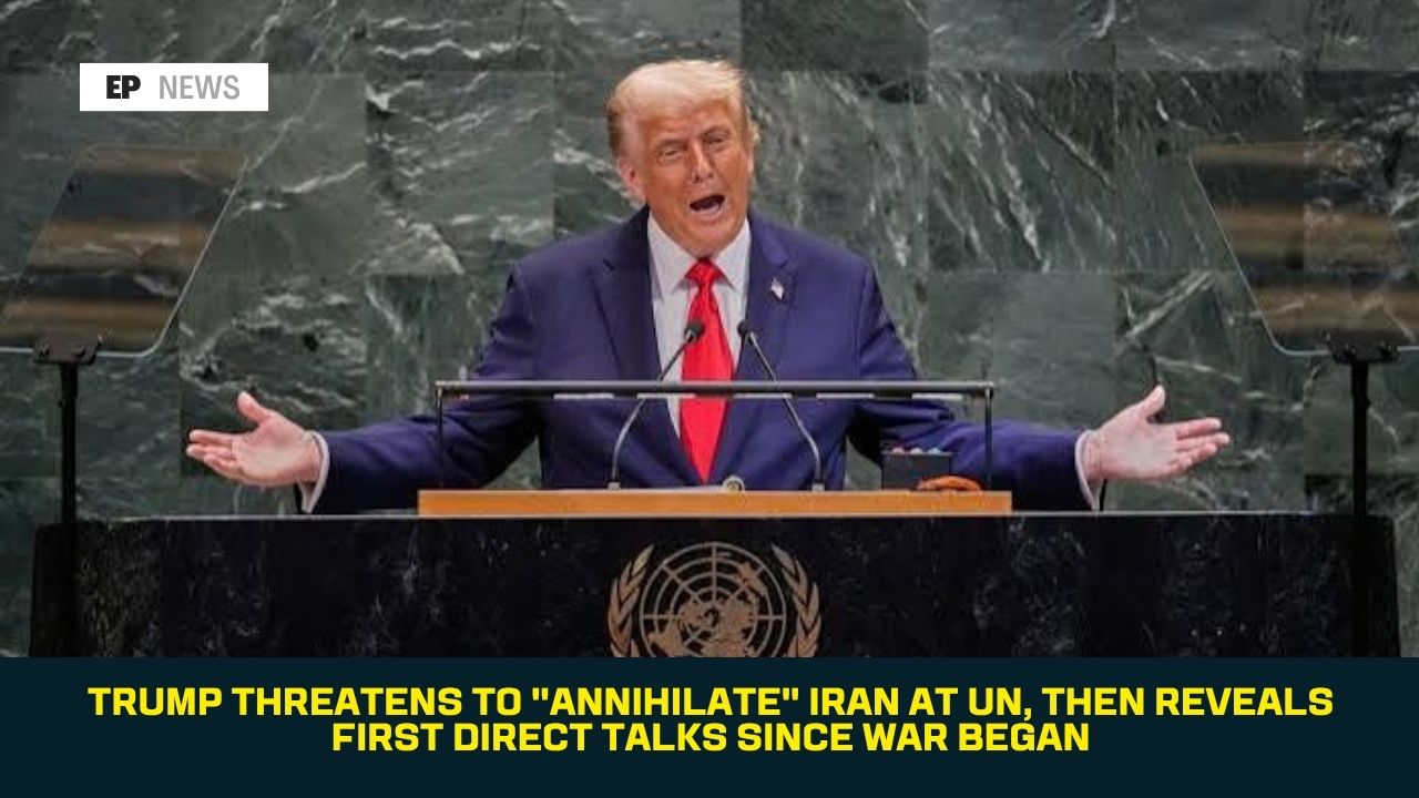 Trump Threatens to "Annihilate" Iran at UN